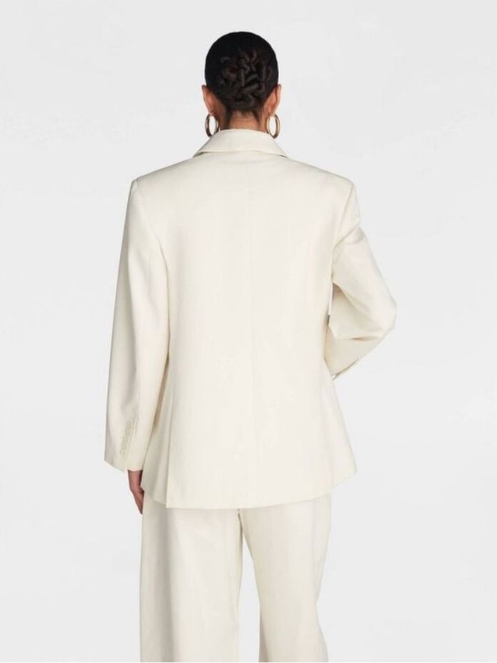 KBB by KAHLANA Women's 'The David Blazer' -Cream NWOT - Picture 2 of 4